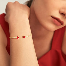 Load image into Gallery viewer, 925 Silver Bangle Made with Crystals From SWAROVSKI(R)