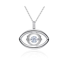 Load image into Gallery viewer, 925 Sterling Silver Evil eye Pendant Made with AAA-Zircon