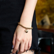 Load image into Gallery viewer, Fancy Stainless steel HEART Bracelet