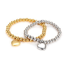 Load image into Gallery viewer, Fancy Stainless steel HEART Bracelet