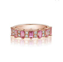 Load image into Gallery viewer, PINK SAPPHIRE GEMSTONE RING (1.20ctw) 14K Gold