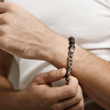 Load image into Gallery viewer, Fancy Stainless steel DRAGON HEADS Bracelet