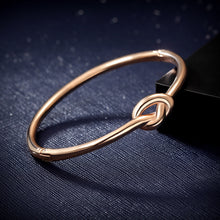 Load image into Gallery viewer, Fancy Stainless steel LOVE KNOT Bracelet