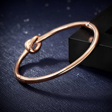 Load image into Gallery viewer, Fancy Stainless steel LOVE KNOT Bracelet