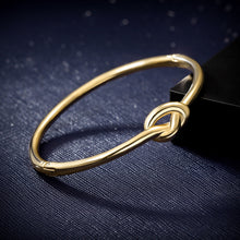 Load image into Gallery viewer, Fancy Stainless steel LOVE KNOT Bracelet