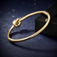 Load image into Gallery viewer, Fancy Stainless steel LOVE KNOT Bracelet