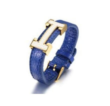 Load image into Gallery viewer, Fancy Stainless steel & Leather Bracelet