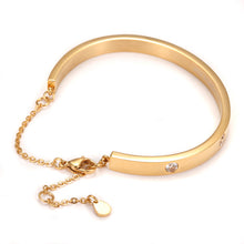 Load image into Gallery viewer, Fancy Stainless steel Bracelet Cubic Zirconium