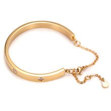 Load image into Gallery viewer, Fancy Stainless steel Bracelet Cubic Zirconium