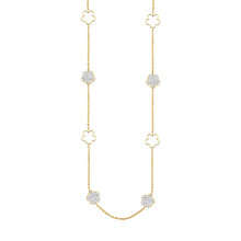 Load image into Gallery viewer, LUCKY CLOVER CZ NECKLACE