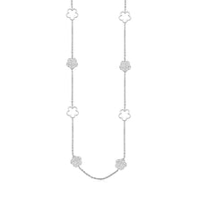Load image into Gallery viewer, LUCKY CLOVER CZ NECKLACE