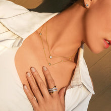 Load image into Gallery viewer, CUBIC ZIRCONIA PENDANT NECKLACE