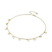 Load image into Gallery viewer, STAR AND MOON DANGLE NECKLACE