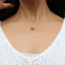 Load image into Gallery viewer, HEART INITIAL NECKLACE