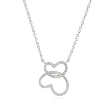 Load image into Gallery viewer, 925 Sterling Silver Heart Pendant Made with AAA-Zircon