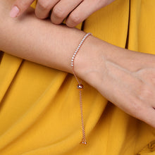 Load image into Gallery viewer, 925 Silver Tennis Bracelet with AAA-Zircon