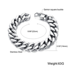 Load image into Gallery viewer, CUBAN LINK CHAIN BRACELET