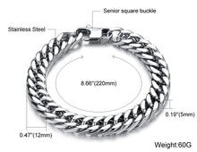 Load image into Gallery viewer, CUBAN LINK CHAIN BRACELET