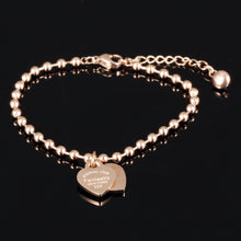 Load image into Gallery viewer, Fancy Stainless steel HEART Bracelet