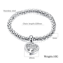 Load image into Gallery viewer, Fancy Stainless steel HEART Bracelet