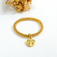 Load image into Gallery viewer, Fancy Stainless steel HEART Bracelet