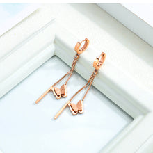 Load image into Gallery viewer, Fancy stainless steel jewelry BUTTERFLY Earrings