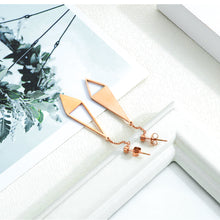 Load image into Gallery viewer, Fancy stainless steel jewelry Earrings