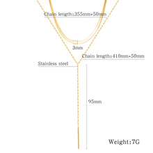 Load image into Gallery viewer, Fancy Stainless steel Necklace