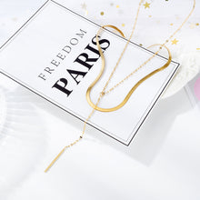 Load image into Gallery viewer, Fancy Stainless steel Necklace