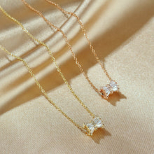 Load image into Gallery viewer, CYLINDER CZ NECKLACE