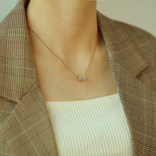 Load image into Gallery viewer, CYLINDER CZ NECKLACE