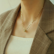 Load image into Gallery viewer, CYLINDER CZ NECKLACE