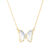 Load image into Gallery viewer, BUTTERFLY CZ NECKLACE