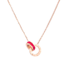 Load image into Gallery viewer, HOOPS CZ NECKLACE