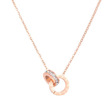 Load image into Gallery viewer, HOOPS CZ NECKLACE
