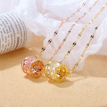 Load image into Gallery viewer, CYLINDER CZ NECKLACE