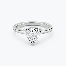 Load image into Gallery viewer, Solitaire Trillion Diamond Ring (0.90ctw.)