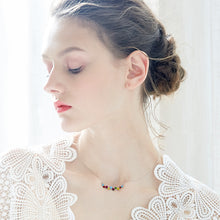 Load image into Gallery viewer, 925 Sterling Silver Multi colors Pendant Made with Crystal From Swarovski(R)