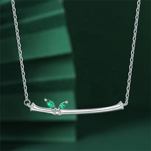 Load image into Gallery viewer, 925 Sterling Silver TREE Trunk Pendant Made with Crystal From Swarovski(R)