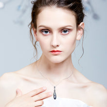 Load image into Gallery viewer, 925 Sterling Silver Drop Pendant Made with Crystal From Swarovski(R)