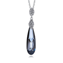 Load image into Gallery viewer, 925 Sterling Silver Drop Pendant Made with Crystal From Swarovski(R)
