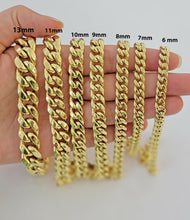 Charger l&#39;image dans la galerie, 10K Yellow Gold Solid Miami Cuban Bracelet 11.0mm
