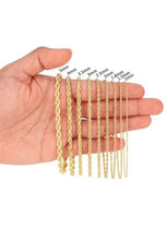 Load image into Gallery viewer, 10K Gold 2.5mm Diamond Cut Rope Bracelet
