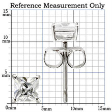 Load image into Gallery viewer, Silver Studs 925 Sterling Earrings Rhodium Women AAA Grade CZ Clear (5mm)
