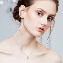 Load image into Gallery viewer, 925 Sterling Silver Hand Pendant Made with Crystal From Swarovski(R)-AAA-Zircon

