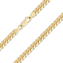 Load image into Gallery viewer, Sterling Silver 3.5 mm Miami Cuban Chain
