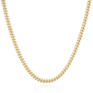 Sterling Silver 3.5 mm Miami Cuban Chain