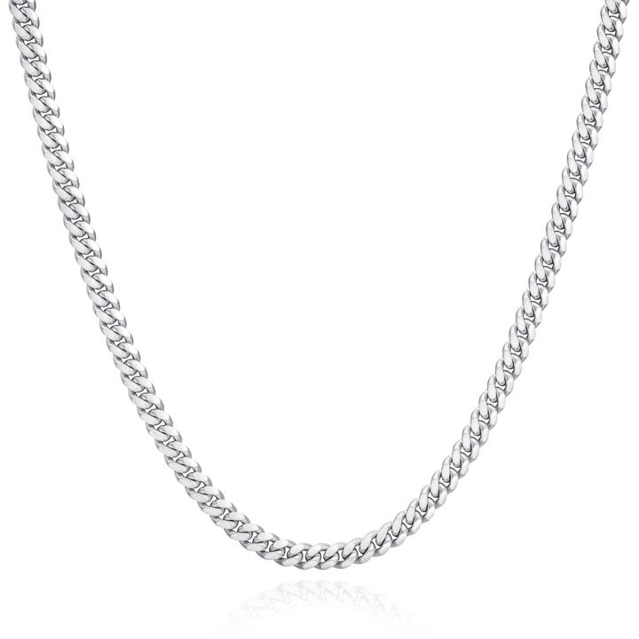 Sterling Silver 3.5 mm Miami Cuban Chain