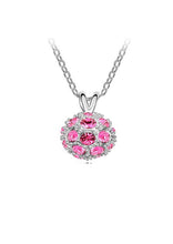 Load image into Gallery viewer, Stainless Steel Pendant Made with Crystal from SWAROVSKI®-Rose
