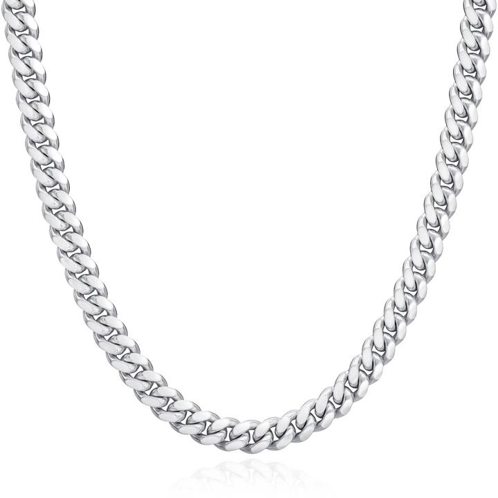 Sterling Silver 7.0 mm Miami Cuban Chain